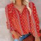 Stylish Print Long Sleeve Top