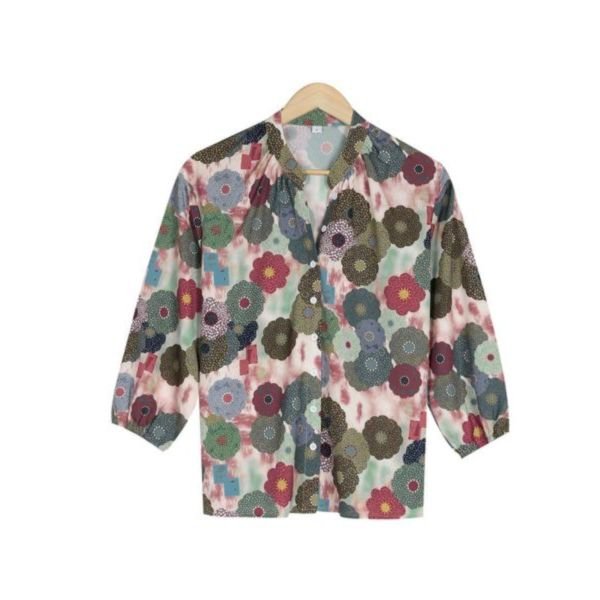 Floral-print Blouse