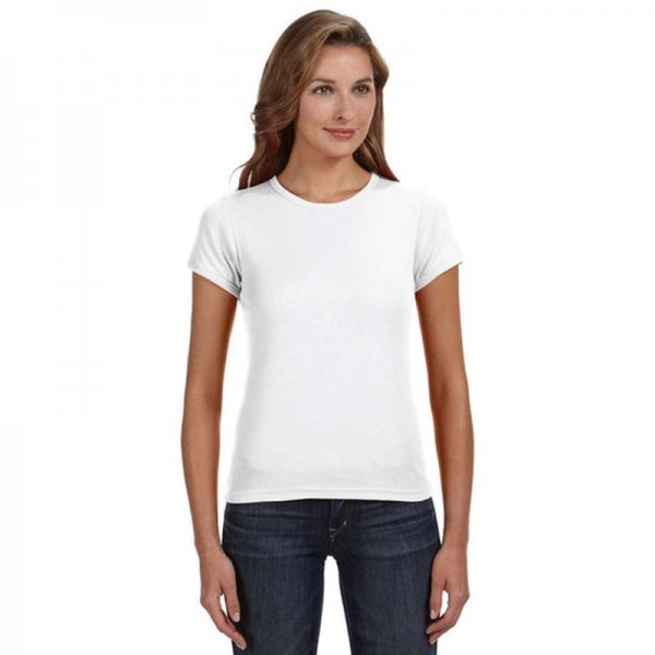 Rib Scoop Neck T-Shirt