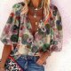 Floral-print Blouse