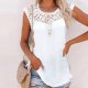 Always Keep Your Promises White Lace Top